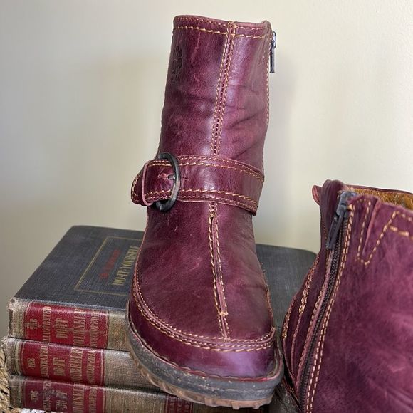 Josef Seibel Leather boots, size 38‎ - Picture 8 of 14